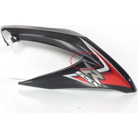 [PRODUIT D'OCCASION] Flanc droit origine pour moto Suzuki 750 Gsx-R 2008 à 2009 (1/3)