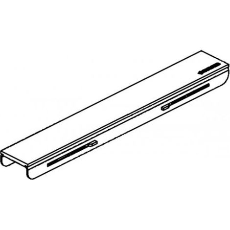 DALLMER couvercle CeraLine Design mat, verrouillable, 500mm,