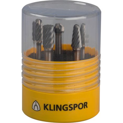 Klingspor HF100INOX Fräser/Kernbohrer/ Set, 9,6 x 6 mm Spezialverzahnung Inox (1/2)