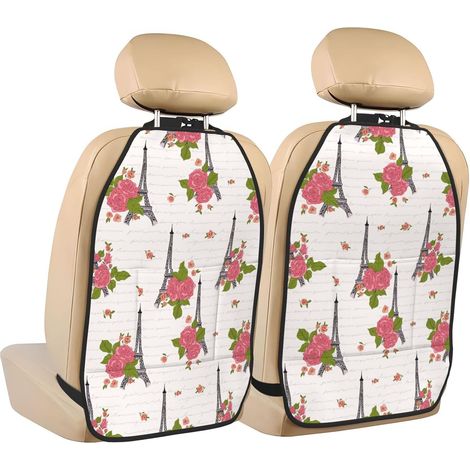 Novastar Lot de 2 tapis protection pour siège arrière voiture (1/5)