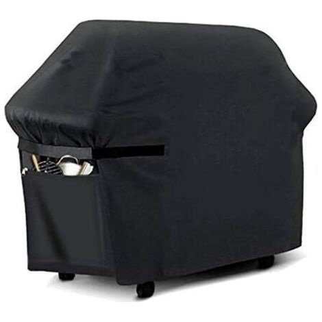 Housse pour Barbecue, Bache Barbecue Gaz,210D Oxford Imperméable Housse Bâche de Protection BBQ, Couverture de Grill Anti-Vent/Anti-UV/Antipoussière /aux Larmes, Convient à la Plupart des Grils,Avoir (1/5)