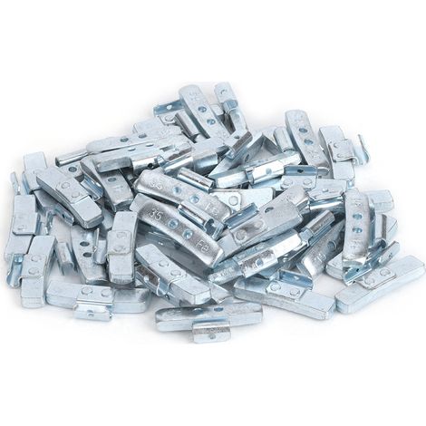 Kfz-Reparatur 50 Stück 35g Clip-Haken-Auswuchtgewichte für P-Reifen mit Auswuchtclips (Übergewicht). (1/4)