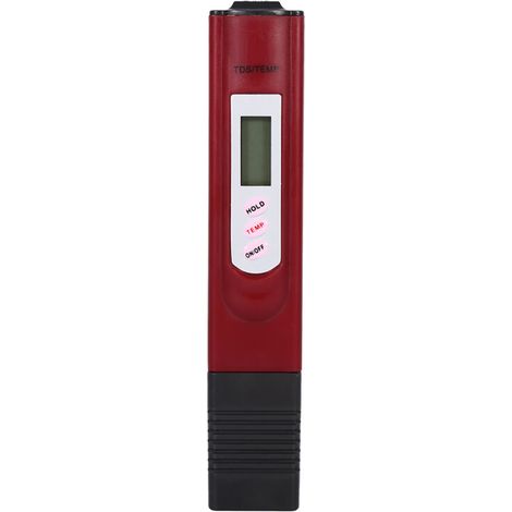 Testeur Numérique de Qualité d’Eau LCD avec Mesure TDS 0‑9999 ppm et Température
