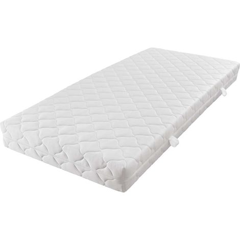 Matelas 90 x 200 cm H3 avec housse lavable rembourrée, mousse D30, épaisseur 17 cm - PANGIVO (1/4)