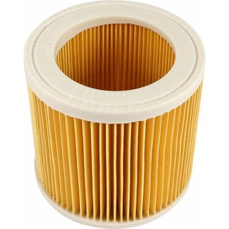 Filtre à cartouche de rechange pour Karcher WD2250 WD3.200 MV3 WD3 Aspirateurs secs et humides Pièces Cartouche Filtre HEPA (1/5)