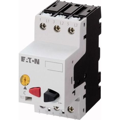 Eaton PKZM01-6,3 Interruttore motore 6,3A nero bianco