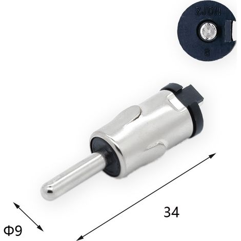 Tri-wing short-body antenna head for car audio FM radio conversion plug-in for car speakers and navigation system upgrade antenna adapter (1/3)