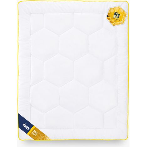 Couette en satin 180x200 cm, chaude et 1600 g, douce et premium, idéale pour l'hiver. (1/5)