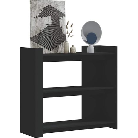 Konsolentisch Schwarz 100x35x90 cm Holzwerkstoff