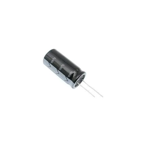 Condensateur 2200 µF/63 V/18 x 36/105 °C Leaguer (1/2)