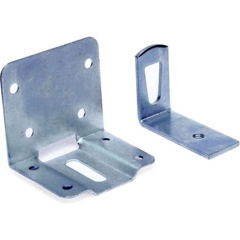 Attaccaglie regolabili per fissaggio pensili su barra 45x45 mm 2pz