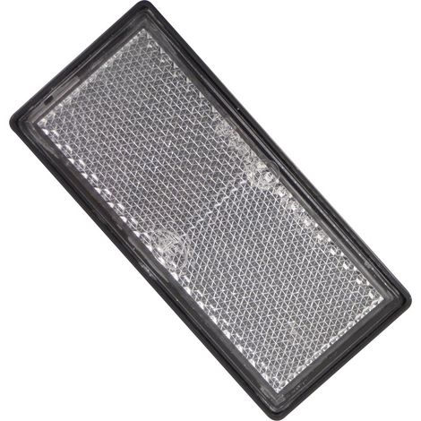 REFLECTEUR 86X40MM BLANC. UNITAIRE