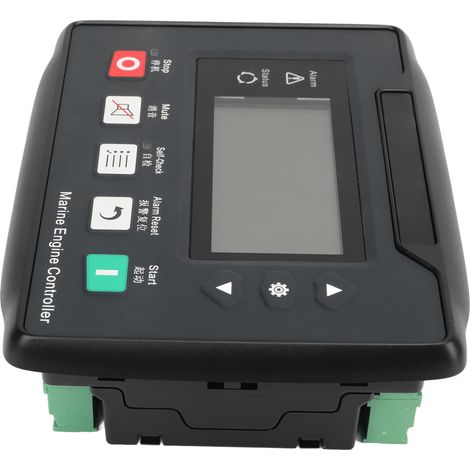 Groupe électrogène Module de contrôle Panneau de commande Démarrage Arrêt Automatique Détection Protection Pièces moteur diesel DC8‑35V (1/5)