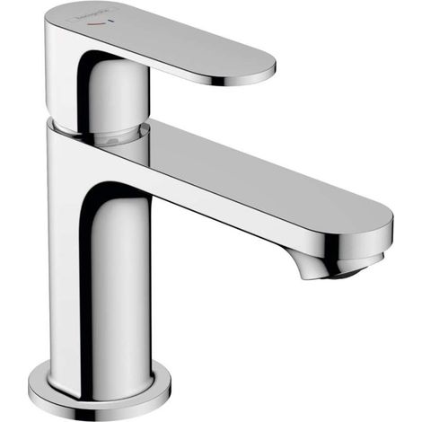 Hansgrohe Rebris S - Grifo de lavabo, con desagüe, CoolStart, EcoSmart, cromo 72513000 (1/2)