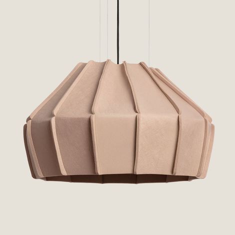 Lampada a Sospensione acustica Feltro Dolbin Marrone (1/5)
