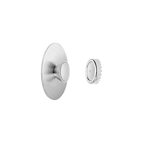 Porte-savon magnétique de salle de bain sans poinçon, porte-savon mural pour salle de bain, porte-savon（colle 3M）