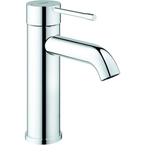GROHE Miscelatore monocomando per lavabo Essence 241791 con piletta a pressione S-Size cromo, 24179001