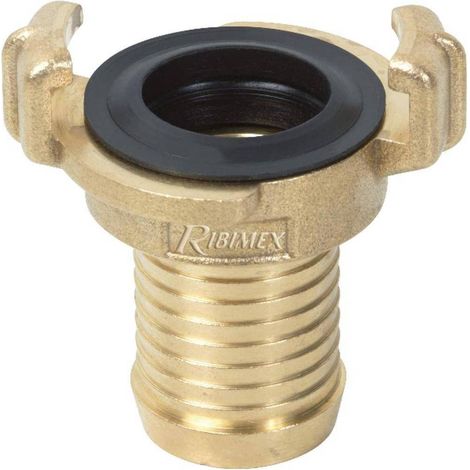 Raccord Express Laiton Cannele D.19 mm - 1 Pièce - Résistant et Durable - D-Work
