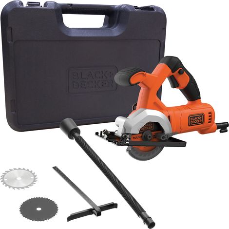 Sega circolare senza fili 18V Li-Ion BLACK+DECKER BES510K-QS fornita con 1 batteria da 2,5Ah, 1 lama e un caricabatterie da 1A (1/5)