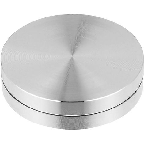 Support métallique rotatif pour gâteaux, plateau tournant pour la décoration de gâteaux-5X1.5CM (1/2)