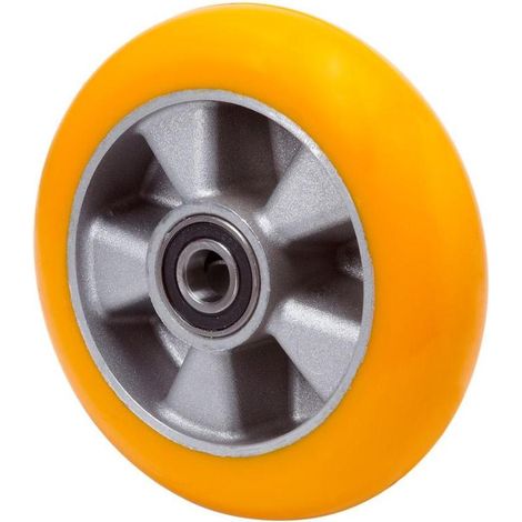 rueda auab200-20-50 nucleo alum.y banda poliur.naranja bolas balona (1/2)