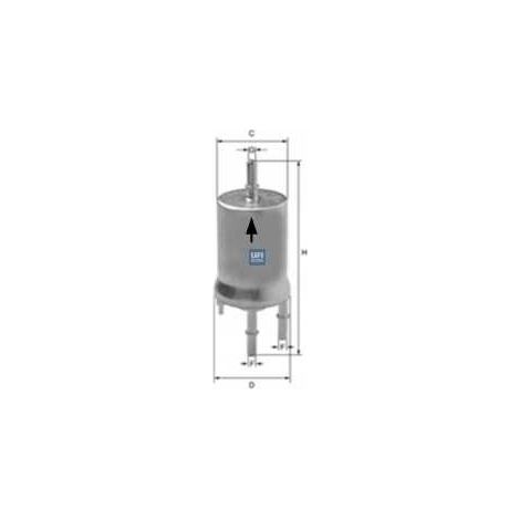 UFI 31.832.00 UFI Kraftstofffilter (1/5)