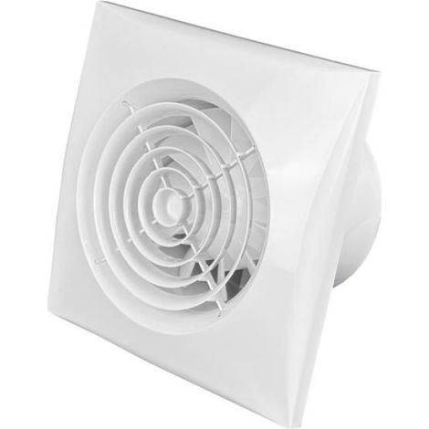 Ventilateur Salle De Bain - WP-125 S - 125 Mm - IP44 - Blanc - Pour Installation Murale Ou Plafond - 1 Unite (1/5)