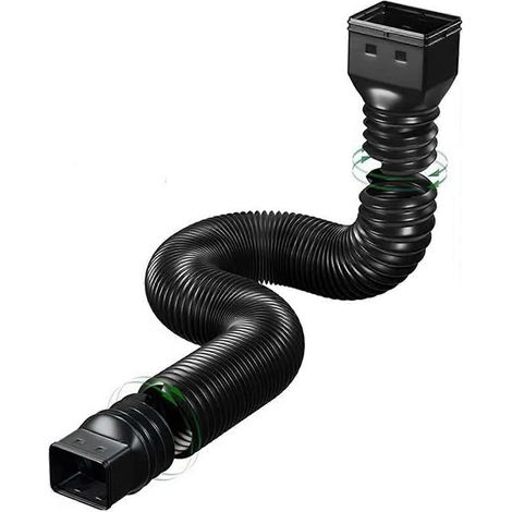 Prolunga flessibile per tubo di scarico, raccordo di prolunga per tubo di scarico, connettore per tubo di scarico, tubo di drenaggio dell'acqua piovana (1/5)