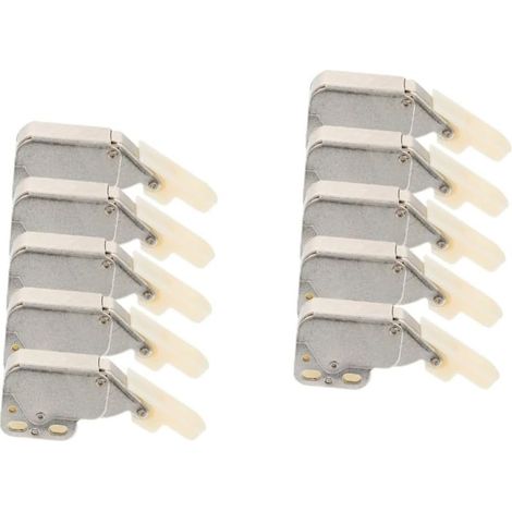 Mikikit Lot de 10 verrous tactiles automatiques pour meubles (1/5)
