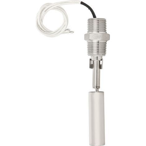 Capteur de flotteur de niveau d'eau liquide, interrupteur latéral en acier inoxydable 304, filetage mâle 1/2NPT DC0-110V (1/5)