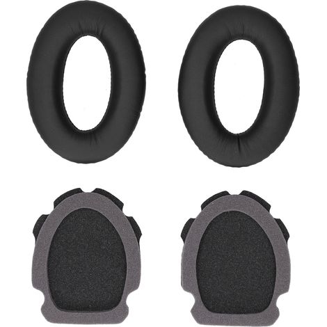 Kit de coussinets en mousse à mémoire remplaçables pour casque d'aviation X A10, avec housse en coton (1/5)