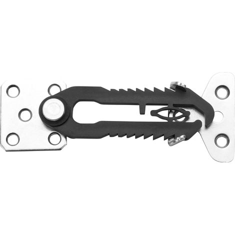SOTECH Möbelverbinder für Polstermöbel, Sofa-, Bett-, Tisch-Verbinder Rastverbindung 33 - 82 mm, 1er Set