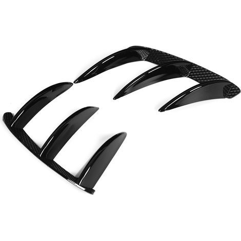 Canard de Pare-chocs Arrière, Pare-chocs Arrière Lip Splitter Canards Vents Remplacement pour W176 A200 A250 A260 A45 AMG(Noir brillant) (1/5)