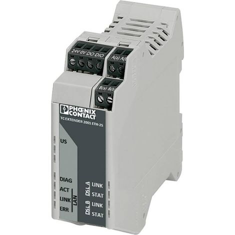 Phoenix Contact TC Extender 2001 Ethernet Gris 13 cm