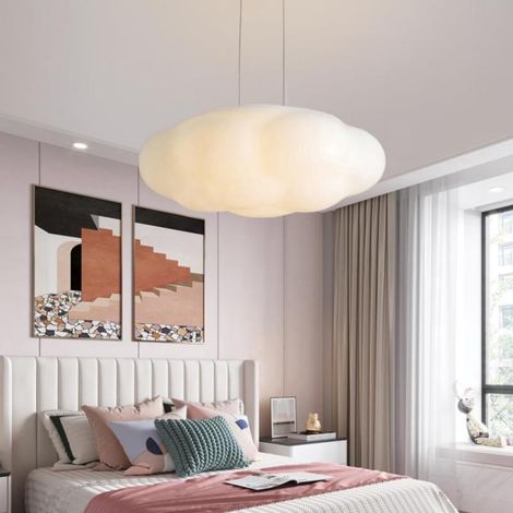 Plafonnier LED nuage enfant 48W triple éclairage, luminaire plafond chambre salon (1/5)