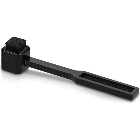 Cepillo de limpieza para agujas - Para limpiar agujas - Suave y seguro - Antiestático - Accesorio para tocadiscos - Negro (1/4)