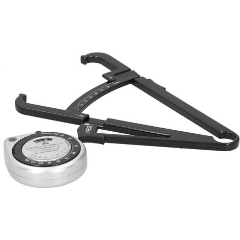 Pince à plis cutanés et mètre ruban BMI pour mesure de graisse corporelle, kit complet de vérification d'épaisseur de peau, outil de suivi de silhouette. (1/5)