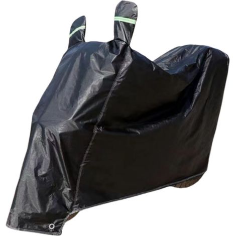 Housse Pour Moto - Tissu Oxford 210D Impermeable Avec Revêtement PU - Protection Contre Pluie UV Poussière Neige - Pour Garage Extérieur Ou Stockage Hivernal - 1 Pièce (1/5)