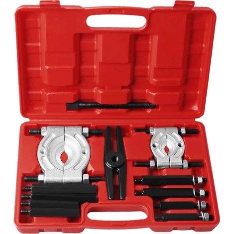 Extractor de rodamientos, diámetro de extracción versátil de 30 mm a 105 mm, acero cromo-vanadio duradero. (1/2)