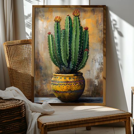 Quadro da parete in MDF con cornice Painting Multicolore (1/3)