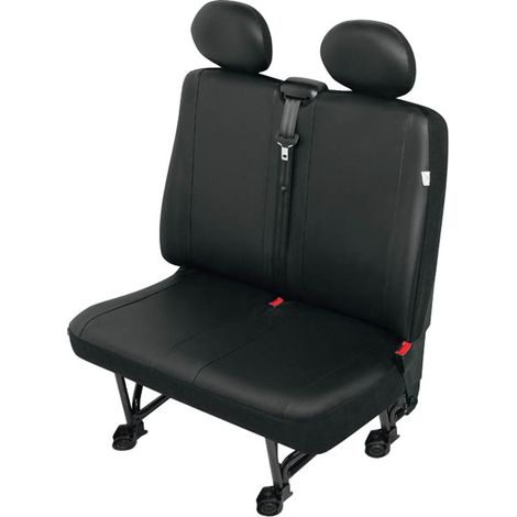 HP Autozubehör 22812 VS2 Sitzbezug 1 Stück Kunstleder Schwarz Doppelsitz (1/3)