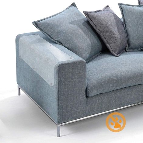 Protecteur Anti-rayures Pour Meubles - Vinyle Transparent Souple - Pour Canapé Fauteuil Murs Tapis - 2 Pièces (1/5)