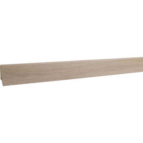 Classen Clip-Fußleiste 240 cm 58 x 19 mm Hickory Sockelleiste