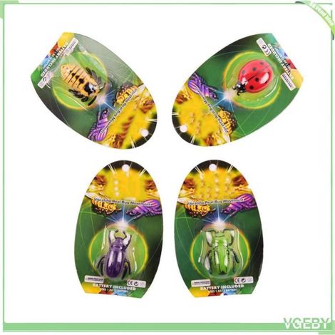 Jouet électrique - FAFEICY - Mini jouet insecte - Forme réaliste - Pile AG13 incluse - Portable 5x4 cm (1/5)