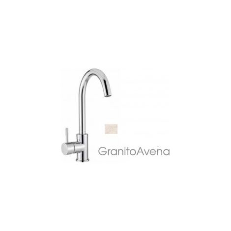 Miscelatore Monocomando da Cucina Granito Avena Apell APL7781GO (1/3)