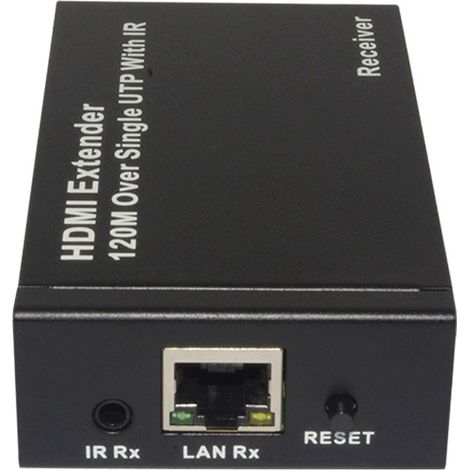RX Extender HDMI over TCP/IP, abbinato a PET120R, 120MT