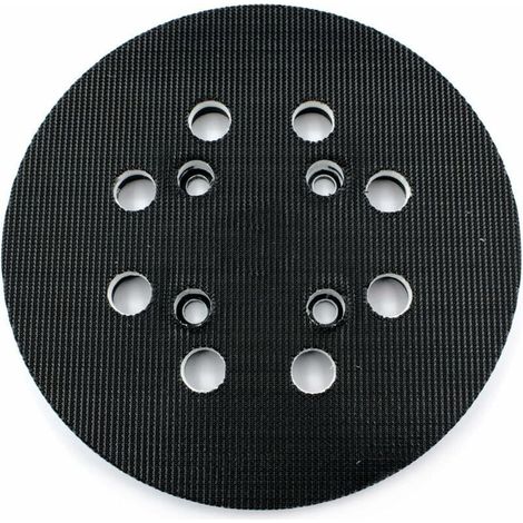 Schleifteller für Bosch (Ø 125 mm, Härte mittel) mit Zubehörsystem für Exzenterschleifer PEX 300/400 AE / 4000 AE / Advanced Orbit 18 (1/4)