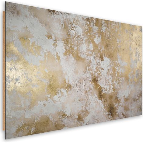 Quadro deco panel, Astrazione dorata - 100x70 (1/5)