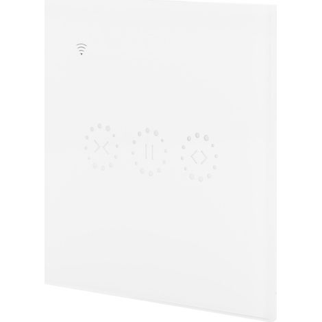 Interrupteur Murale WiFi Intelligent Tactile - Contrôle par App pour Portes de Garage, Portes Électriques et AC 95-250V - Blanc (1/5)