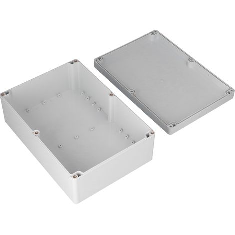 Boîtier de jonction électrique en plastique ABS étanche et résistant à la corrosion, dimensions 263 x 185 x 95 mm. (1/5)